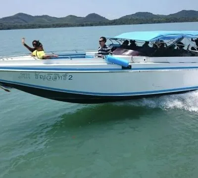 Speed boat to the similan Islands